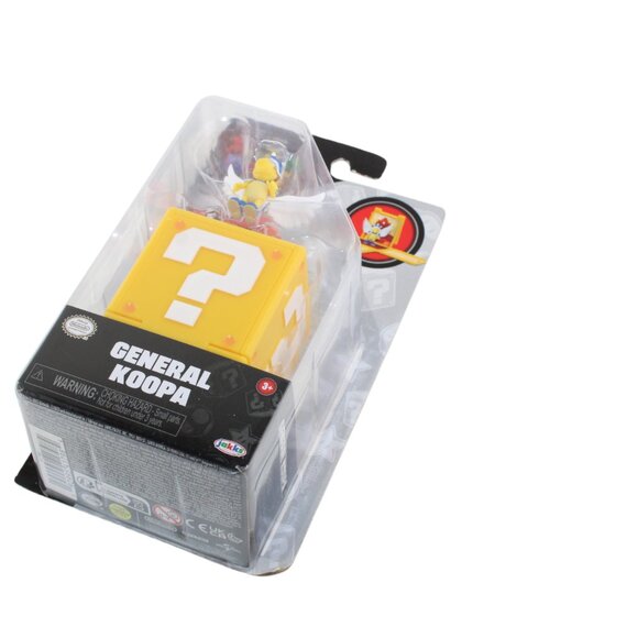 Super Mario Bros Movie General Koopa Figure w/ Question Block Jakks Pacific - Picture 6 of 17